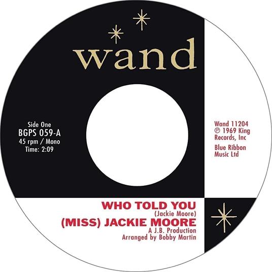 Who Told You - Vinile LP di Jackie Moore