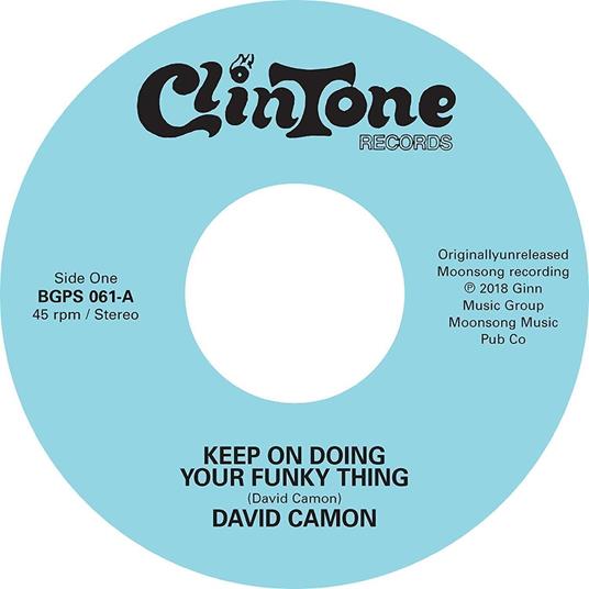 Keep On Doing Your Funky Thing - Ain'T It Funky (Doing Your Own Thing) - Vinile LP di David Camon
