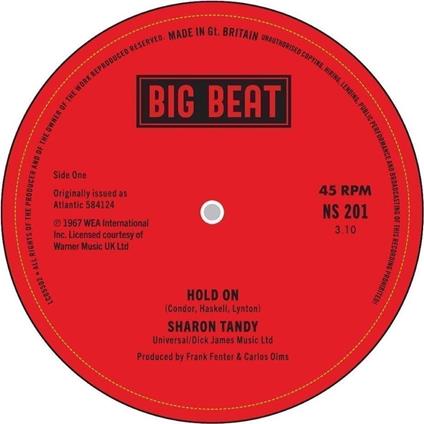 Hold On-Daughter Of The Sun - Vinile LP di Sharon Tandy