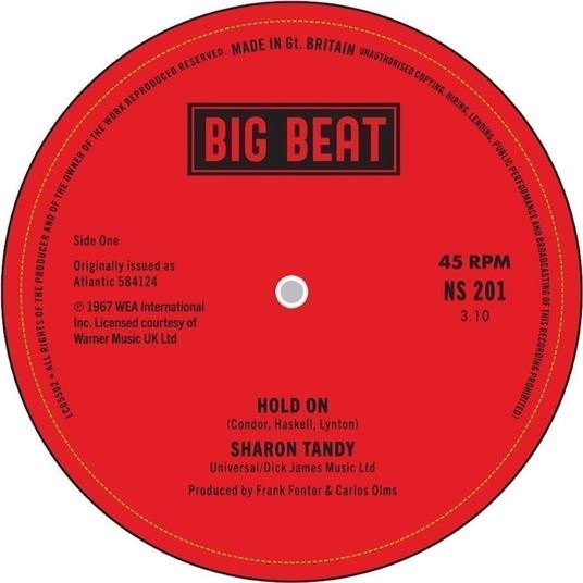 Hold On-Daughter Of The Sun - Vinile LP di Sharon Tandy