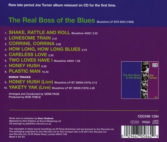 Real Boss of the Blues - CD Audio di Joe Turner - 2