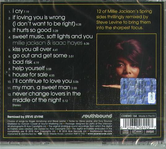Exposed. The Multi-Track Sessions (Mixed by Steve Levine) - CD Audio di Millie Jackson - 2