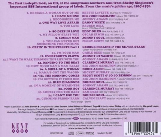 Southern Soul Showcase - CD Audio - 2
