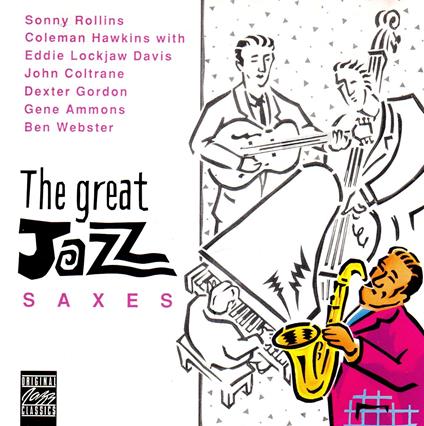 Great Jazz Saxes - CD Audio