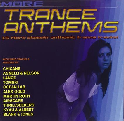 More Trance Anthems - CD Audio