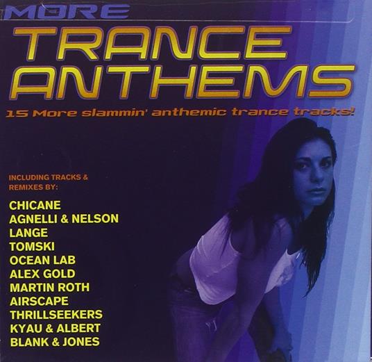 More Trance Anthems - CD Audio
