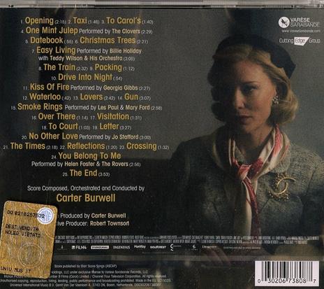 Carol (Colonna sonora) - CD Audio - 2