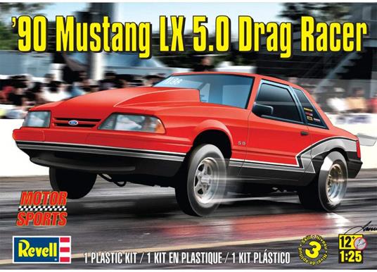 Revell: 90 Mustang Lx 5.0 Drag Racer (14195)