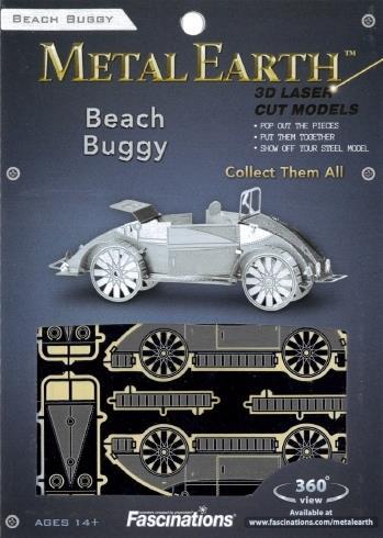 Beach Dune Buggy Metal Earth 3D Model Kit MMS006