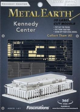 Kennedy Center Washington DC USA Metal Earth 3D Model Kit MMS057 - 2