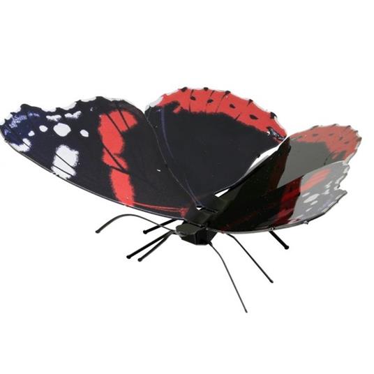 Farfalla Red Admiral Butterfly Metal Earth 3D Model Kit MMS129