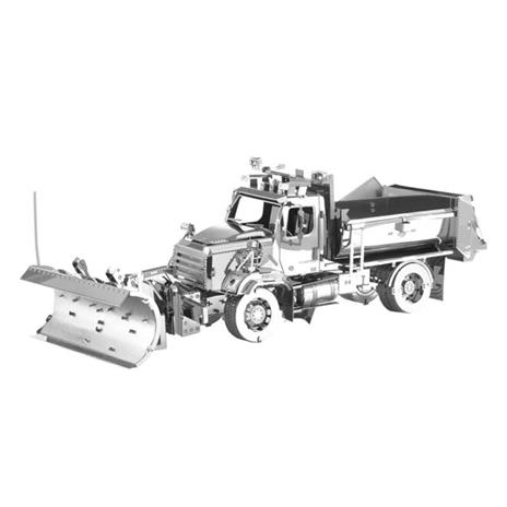 Freightliner 114SD Snow Plow Camion Spazzaneve Metal Earth 3D Model Kit MMS147 - 2