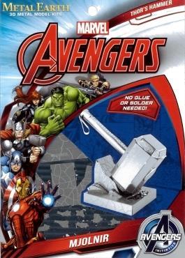 Avengers Marvel Mjolnir Martello Di Thor Metal Earth 3D Model Kit MMS320