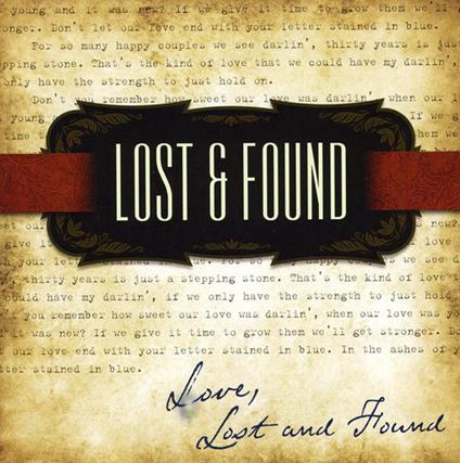Love Lost & Found - CD Audio di Lost and Found