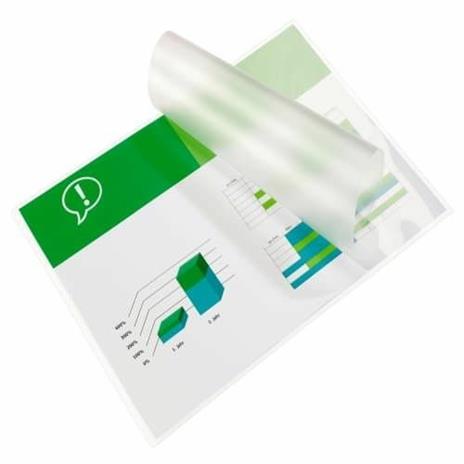 GBC Pouch per plastificazione documenti A3 2x250mic lucide (50) - 4