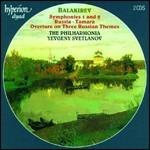 Sinfonie n.1, n.2 - CD Audio di Mily Balakirev