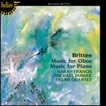 Musica per oboe e pianoforte - CD Audio di Benjamin Britten