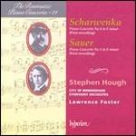 Concerto per pianoforte n.4 / Concerto per pianoforte n.1 - CD Audio di Lawrence Foster,City of Birmingham Symphony Orchestra,Stephen Hough,Franz Xaver Scharwenka,Emil von Sauer