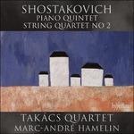 Quintetto con pianoforte - Quartetto op.2 - CD Audio di Dmitri Shostakovich,Marc-André Hamelin
