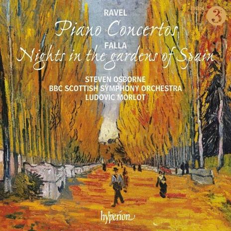 Musica per Pianoforte e Orchestra - CD Audio di Maurice Ravel,Manuel De Falla,BBC Scottish Symphony Orchestra,Steven Osborne