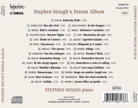 Stephen Hough's Dream Album - CD Audio di Stephen Hough - 2