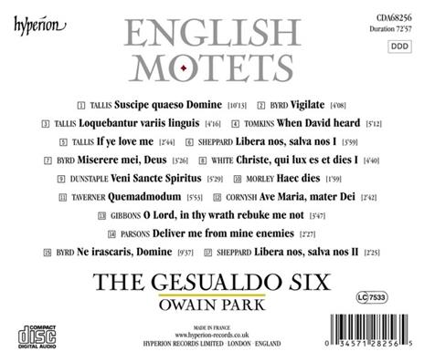 English Motets - CD Audio - 2