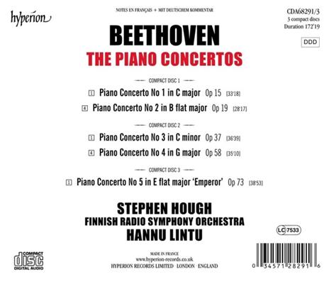 The Piano Concertos - CD Audio di Ludwig van Beethoven - 3