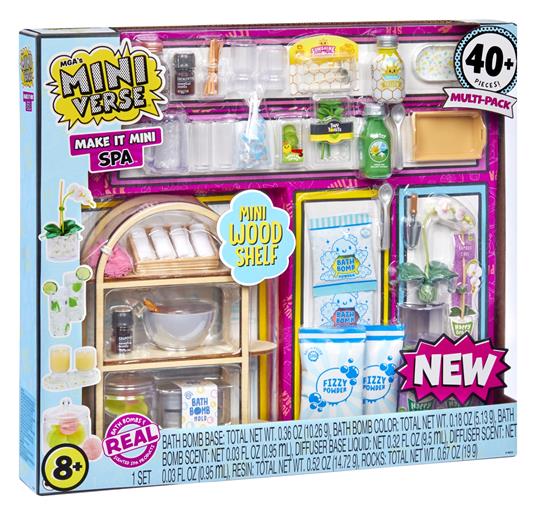MGA''s Miniverse - Make It Mini Spa - Multipack - Mini Collectibles
