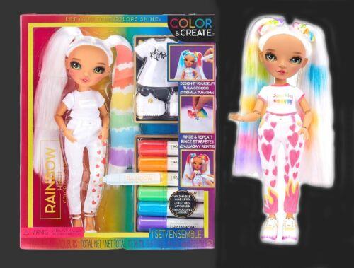 Rainbow High Color &amp; Create Bambola Fashion Doll Green Eyes