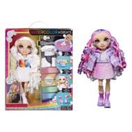 Bambola RAINBOW HIGH WaterColor & Create Doll Purple Eyes h.28cm 507581