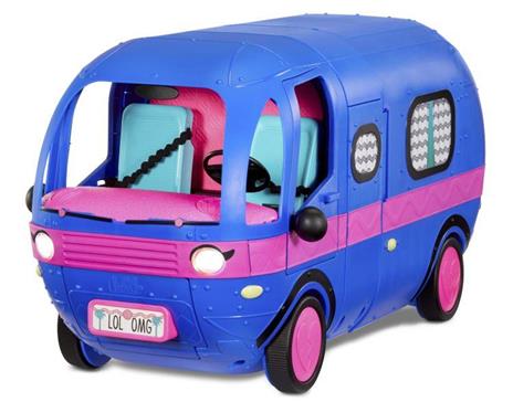 L.O.L. Surprise: 4-in-1 Glamper (Electric Blue) 55 sorprese bambola non inclusa - 4