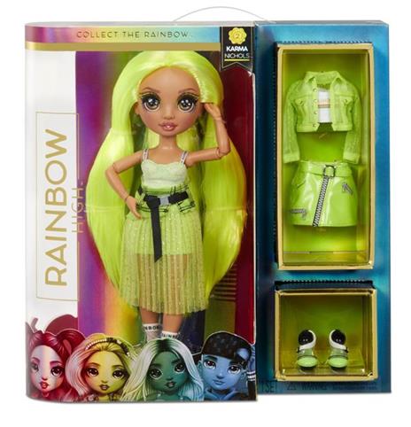 Rainbow High Fashion Doll Karma Nichols (Neon) - 3