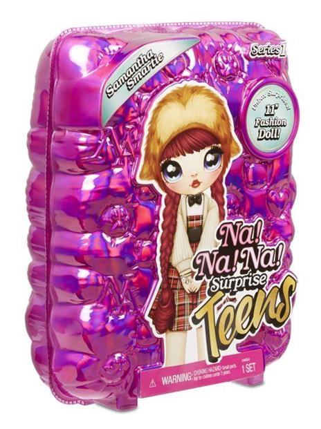 Na! Na! Na! Surprise Teens Doll- Samantha Smartie Alta 28 Cm - 3