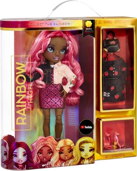 Rainbow High CORE Fashion Doll- Rose - 5