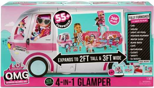 Giocattolo L.O.L. Surprise Omg Glamper Giochi Preziosi