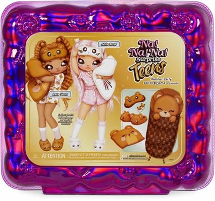 Na! Na! Na! Surprise Teens Slumber Party Lara Vonn Teddy Bear