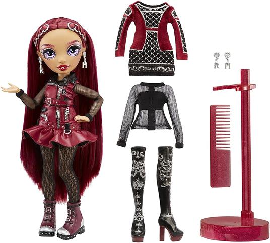 Rainbow High CORE Fashion Doll- Mila Berrymore (Burgundy) - 2