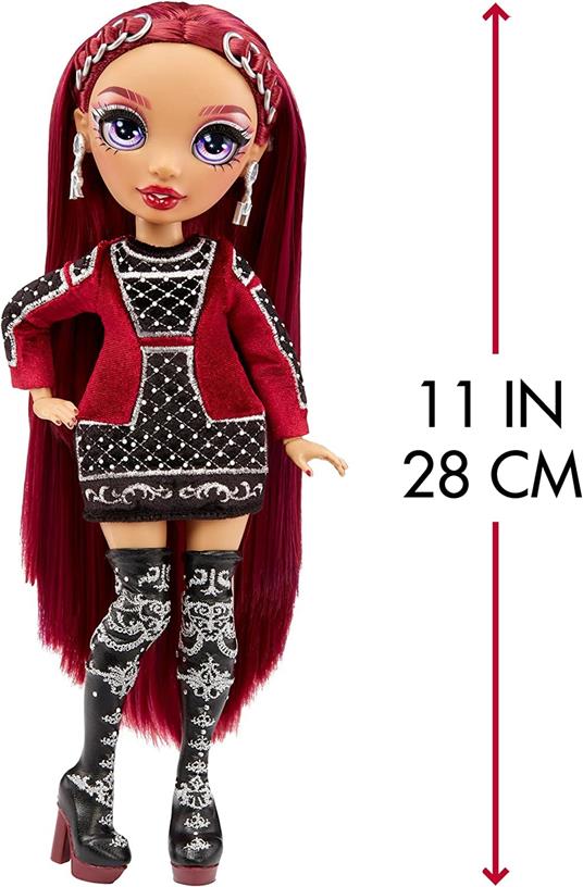 Rainbow High CORE Fashion Doll- Mila Berrymore (Burgundy) - 4