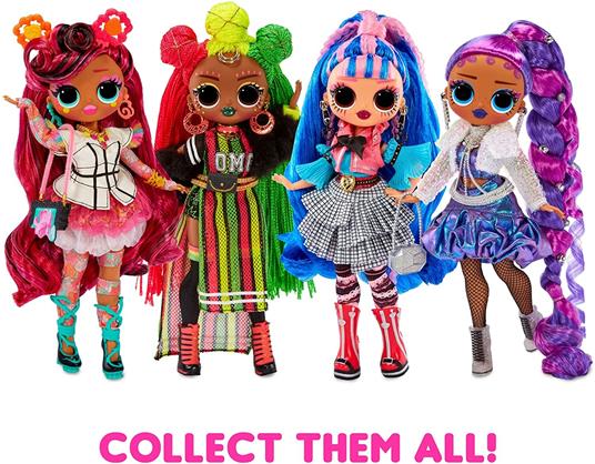 LOL Surprise Bambola OMG Queens - SWAYS - con 20 sorprese tra Cui Vestiti,  Accessori, Supporto per Bambole e Altro - da Collezione - età: 4+ Anni - L.O.L.  Surprise - Casa delle bambole e Playset - Giocattoli