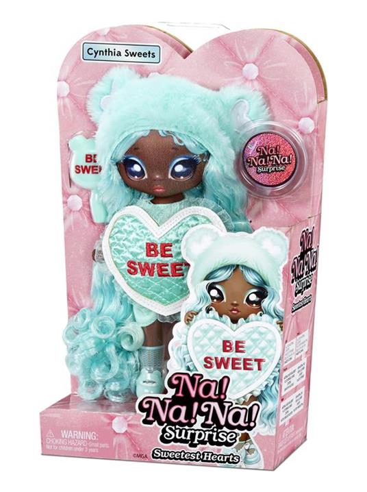 Na! Na! Na! Surprise Sweetest Hearts Doll- Cynthia Sweets (Mint)