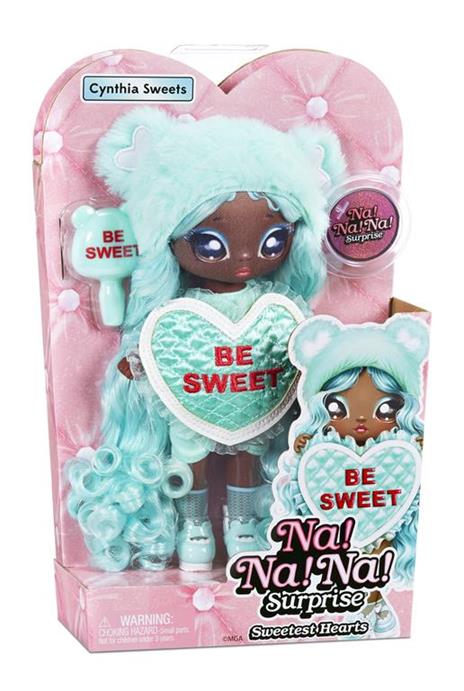 Na! Na! Na! Surprise Sweetest Hearts Doll- Cynthia Sweets (Mint) - 3