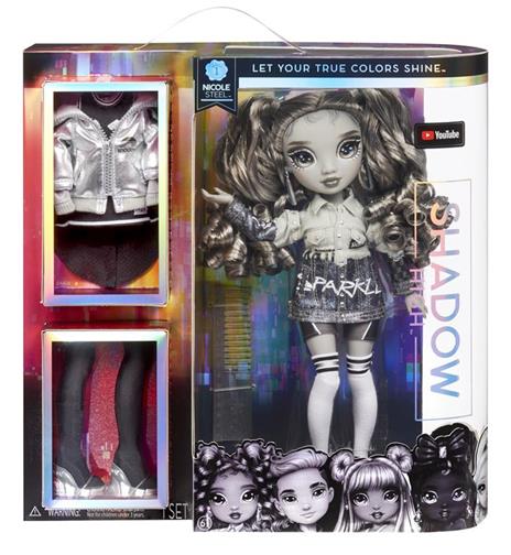 Rainbow High Shadow High Doll- Nicole Steel - 2