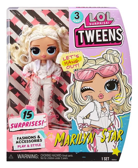 L.O.L. Surprise! Tweens S3 Doll- Marilyn Star