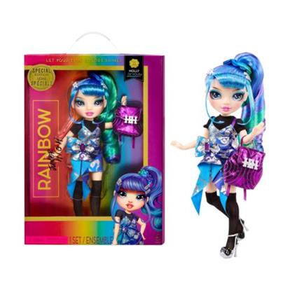 Rainbow High Bambola Holly De''Vious Blue Junior High Special Edition