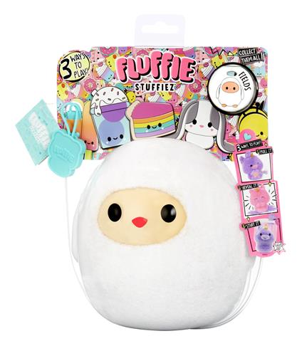 Fluffie Stuffiez Sheep, Small Collectable Feature Plush