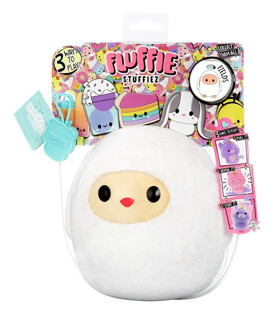 Fluffie Stuffiez Sheep, Small Collectable Feature Plush