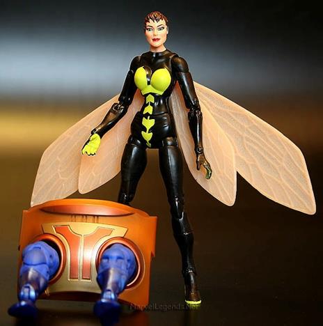 Toybiz Marvel Legends 15 Modok Series Wasp Action Figure New Nuovo - 3