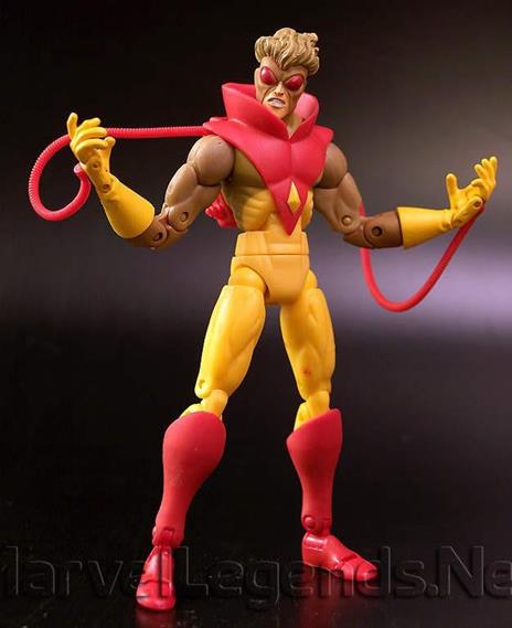 Toybiz Marvel Legends 13 Onslaught Series Pyro Action Figure New Nuovo - 2