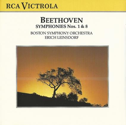 Beethoven.Symph.N.1-N.8 Op.93 - CD Audio di Erich Leinsdorf