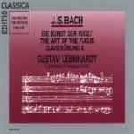 L'arte della fuga libro II (Die Kunst der Fugue teil 2) - CD Audio di Johann Sebastian Bach,Gustav Leonhardt